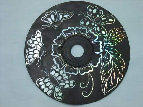 cd scratch art