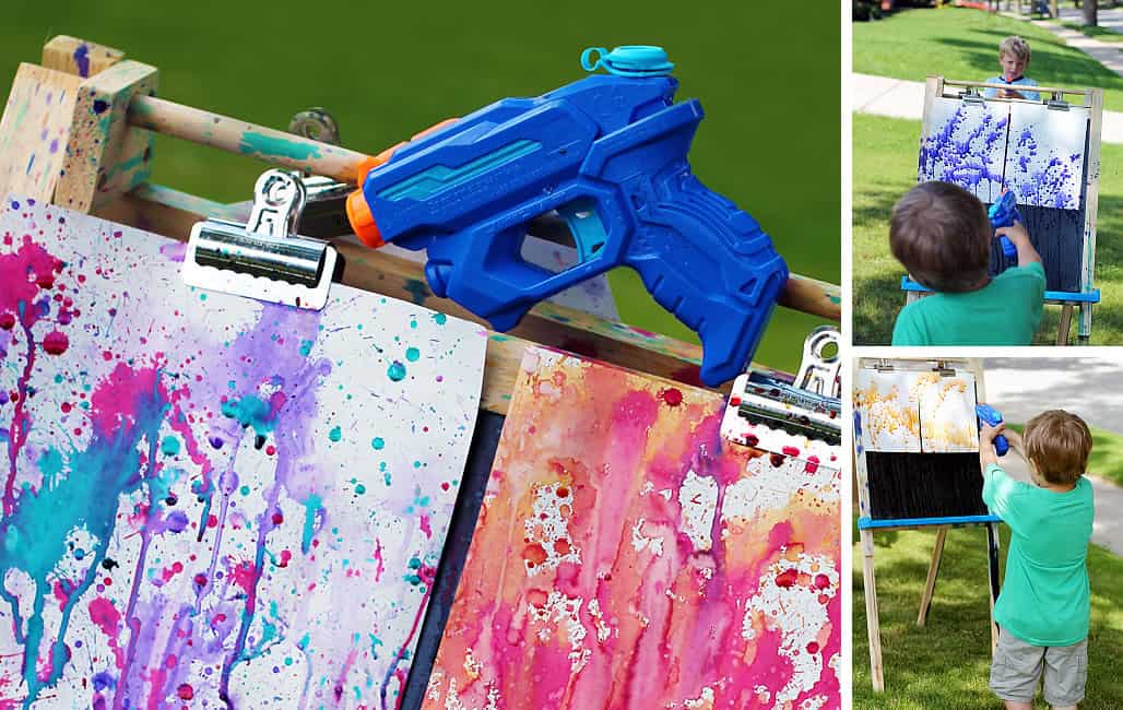 Squirt Gun Painting