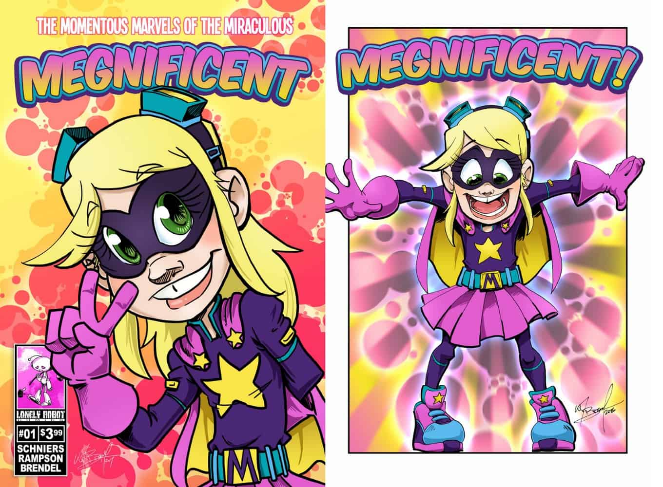 Comic Book Front Page