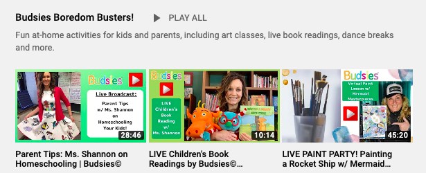 boredom busters for kids